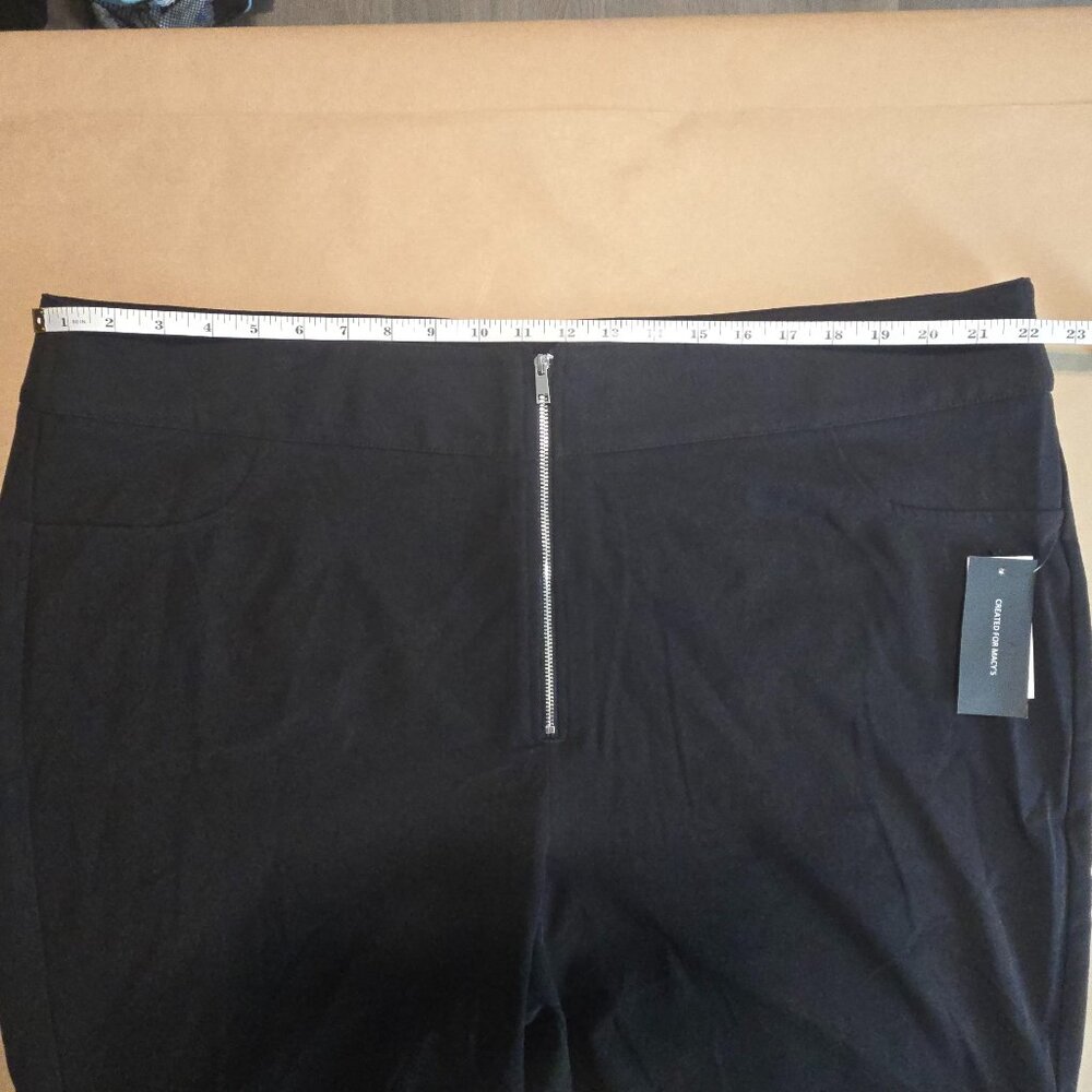 Danielle Bernstein Zip Front Biker Short - size 22W - Picture 7 of 11